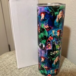 SOLD—Hocus Pocus Tumbler 20 oz | Private Artist Designed Sanderson Sisters | New